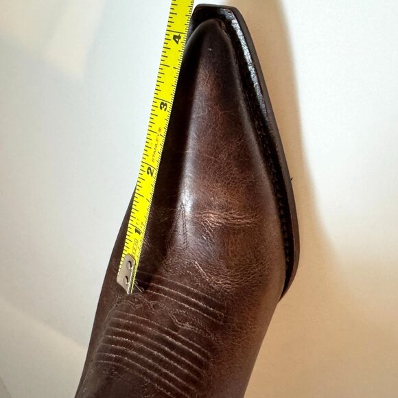 Lucchese Charlie 1 Horse Western Cowboy Leather Women’s Boots 6.5 Brown Pointed - Picture 5 of 16